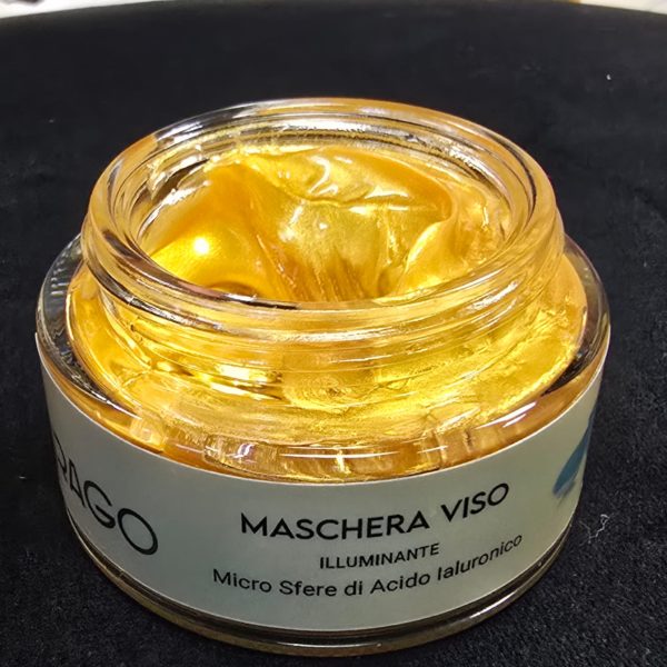 MASCHERA ORO VISO